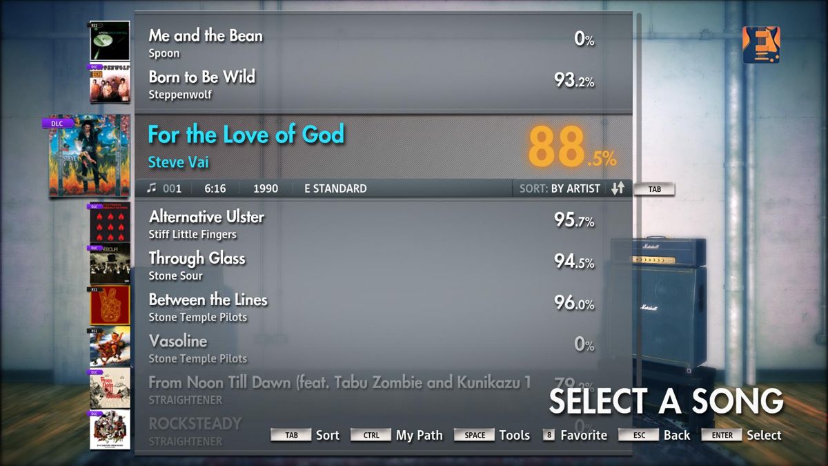 Rocksmith: All-new 2014 Edition - Steve Vai: For The Love Of God Screenshot (Steam)