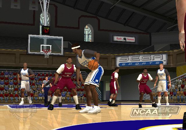 NCAA College Basketball 2K3 Screenshot (Sega E3 2002 Press Kit): Dukestjos PlayStation 2