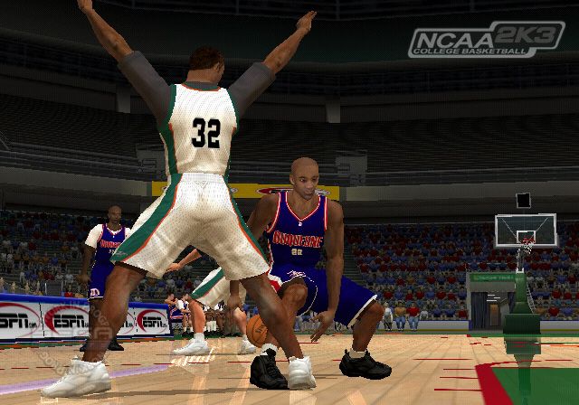 NCAA College Basketball 2K3 Screenshot (Sega E3 2002 Press Kit): Crossover PlayStation 2