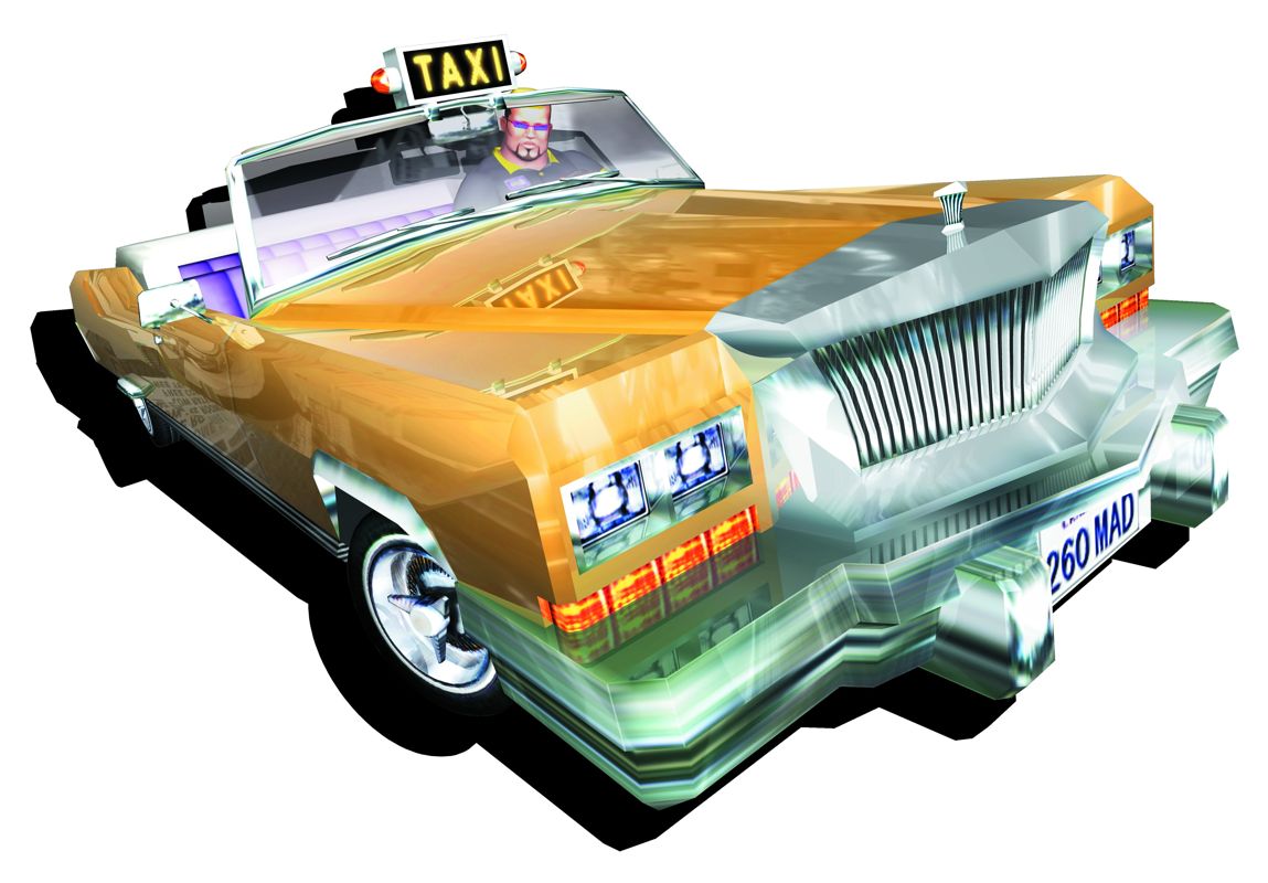 Crazy Taxi 3: High Roller Concept Art (Sega E3 2002 Press Kit)