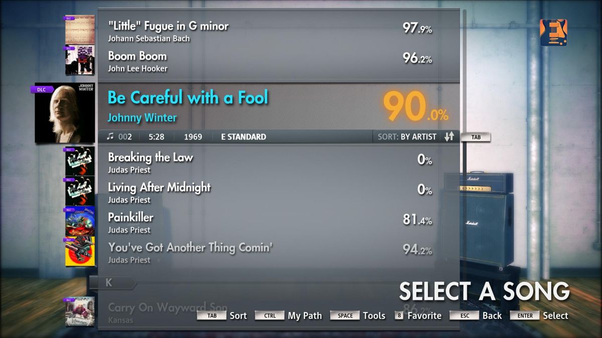 Rocksmith: All-new 2014 Edition - Johnny Winter: Be Careful With a Fool Screenshot (Steam screenshots)