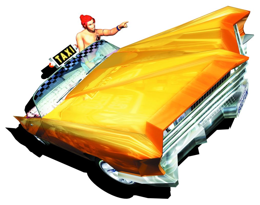 Crazy Taxi 3: High Roller official promotional image - MobyGames