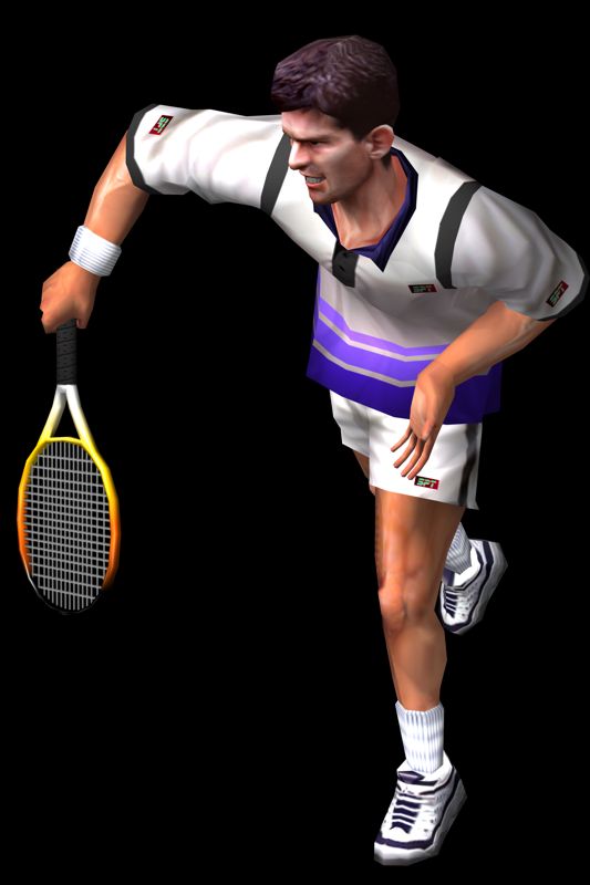 Virtua Tennis Render (SEGA Dreamcast Press Kit 2000): Henman