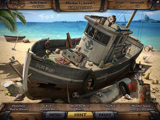 Amazing Adventures: The Caribbean Secret Screenshot (Big Fish Games Product page): screen1