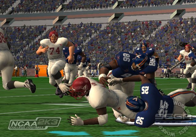 NCAA College Football 2K3 Screenshot (Sega E3 2002 Press Kit): VT Virginia (Xbox)