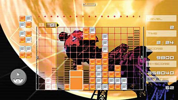 Lumines: Puzzle Fusion Screenshot (PlayStation.com)