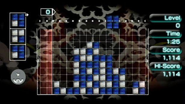 Lumines II Screenshot (PlayStation.com)