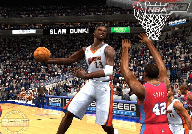 NBA 2K3 Screenshot (Sega E3 2002 Press Kit): Jrich dunk PlayStation 2