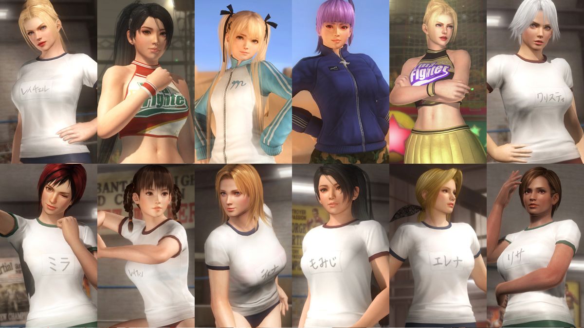 Dead or Alive 5: Last Round - Fun Theme Set Screenshot (Steam)