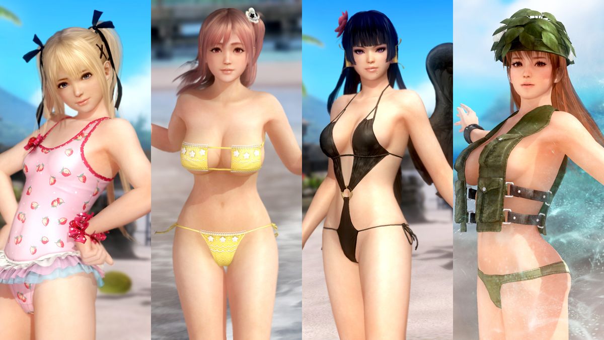 Dead or Alive 5: Last Round - Tropical Paradise Costume & Movie Set Screenshot (Steam)