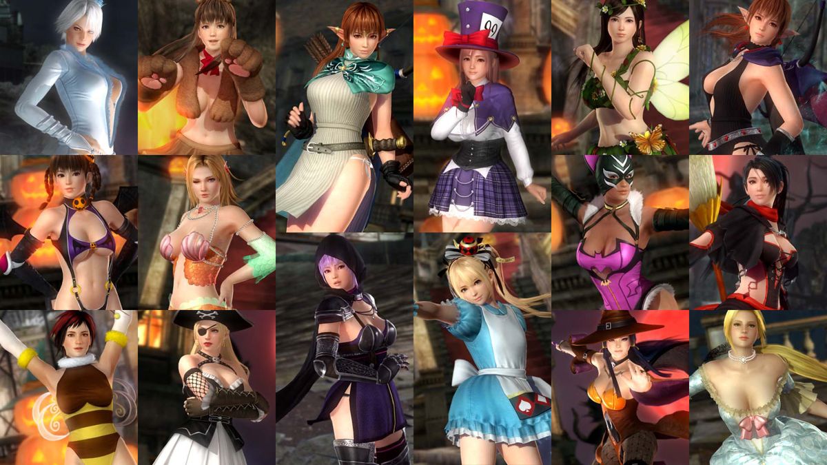 Dead or Alive 5: Last Round - Halloween 2015 Costume Set Screenshot (Steam)
