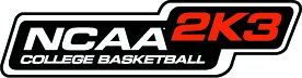 NCAA College Basketball 2K3 Logo (Sega E3 2002 Press Kit)
