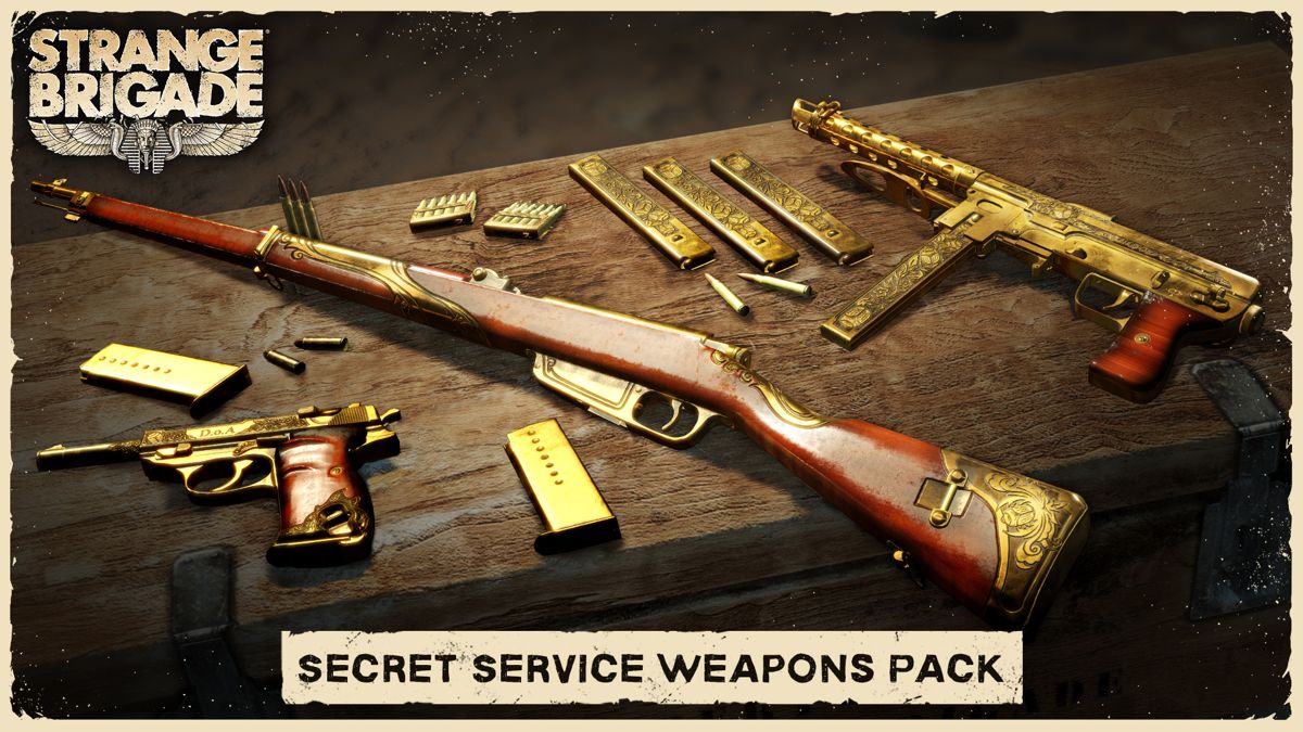 Strange Brigade: Secret Service Weapons Pack Screenshot (Steam)