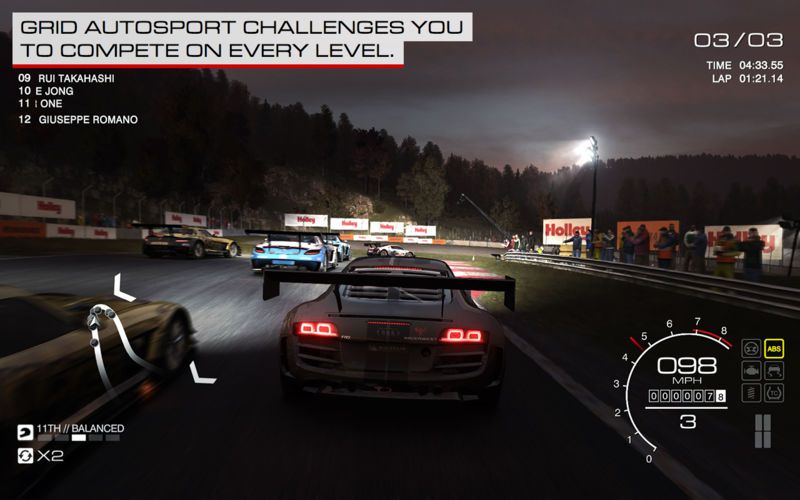 GRID: Autosport Screenshot (iTunes Store)