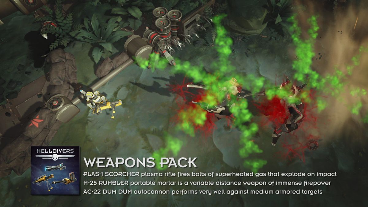 Helldivers: Weapons Pack Screenshot (Steam screenshots)