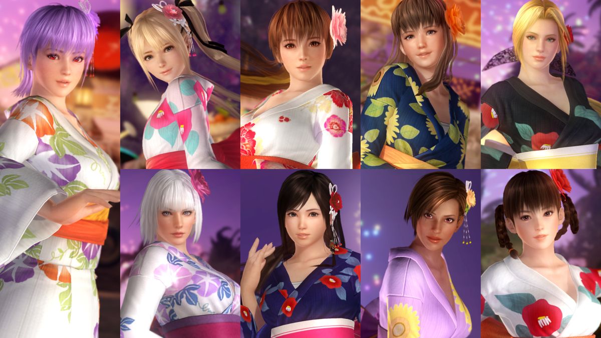 Dead or Alive 5: Last Round - Summer Festival Costume Set Screenshot (Steam)