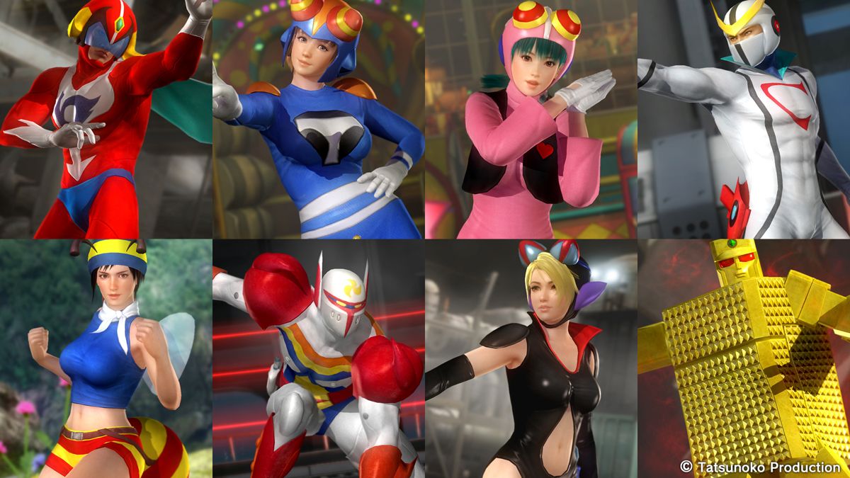 Dead or Alive 5: Last Round - Tatsunoko Mashup Costume Set Screenshot (Steam)