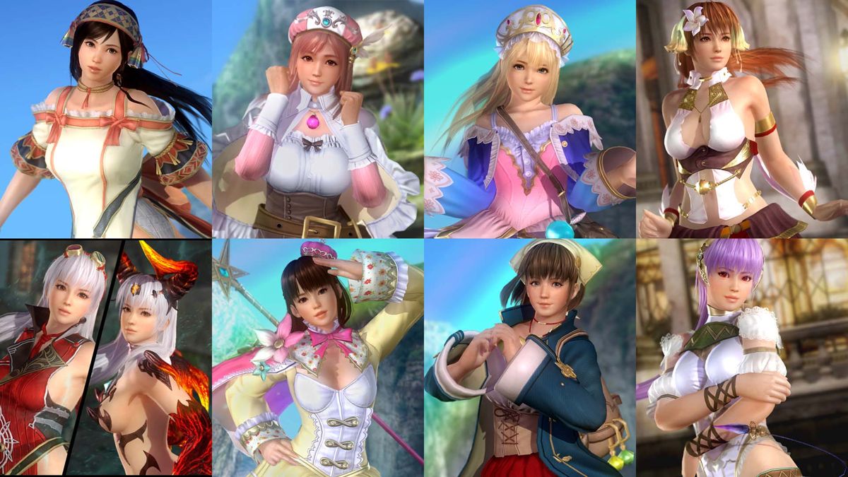 Dead or Alive 5: Last Round - Gust Mashup Costume Set Screenshot (Steam)