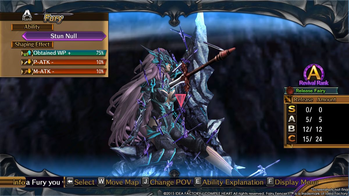 Fairy Fencer F: Swimwear Set Screenshot (Steam)