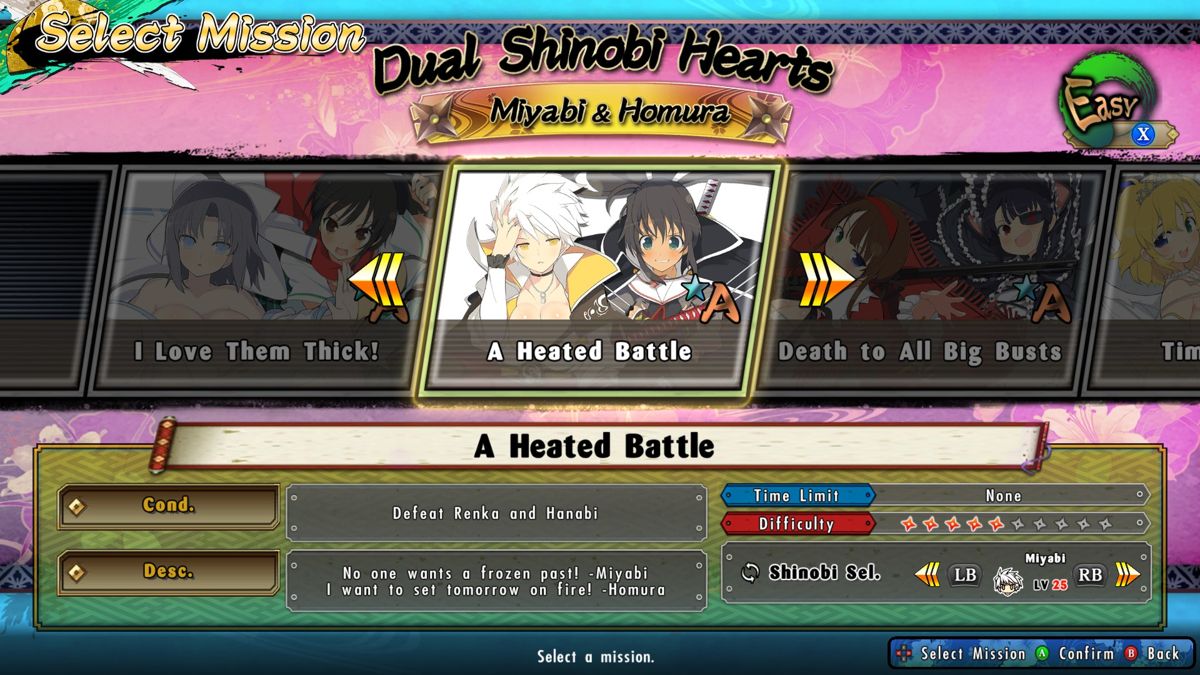 Senran Kagura: Estival Versus - Dual Blooming Hearts Screenshot (Steam)