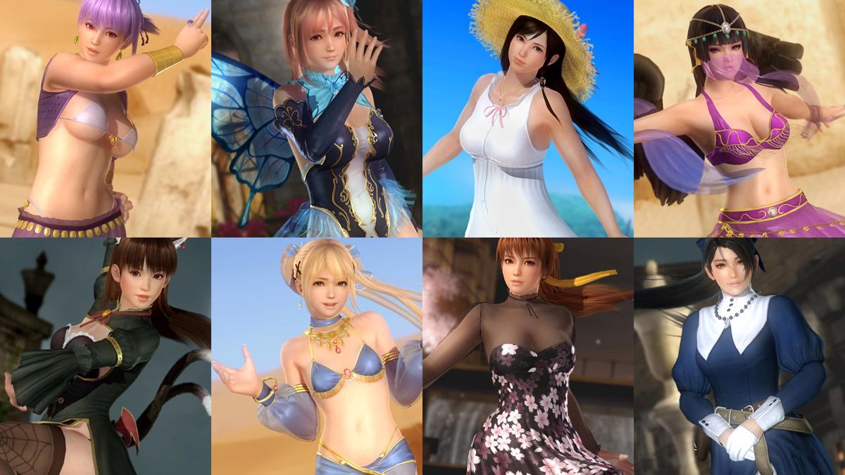 Dead or Alive 5: Last Round - Design Award Costumes 2015 Set Screenshot (Steam)