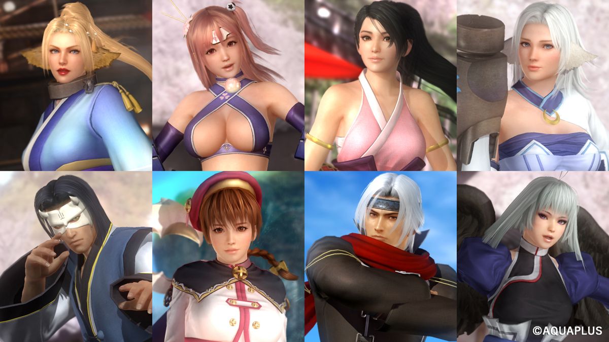 Dead or Alive 5: Last Round - Aquaplus Mashup Set Screenshot (Steam)