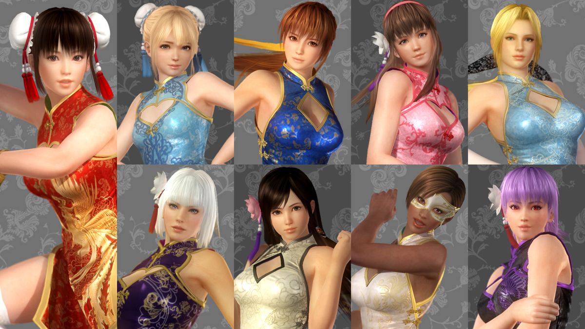 Dead or Alive 5: Last Round - Alluring Mandarin Dress Set Screenshot (Steam)