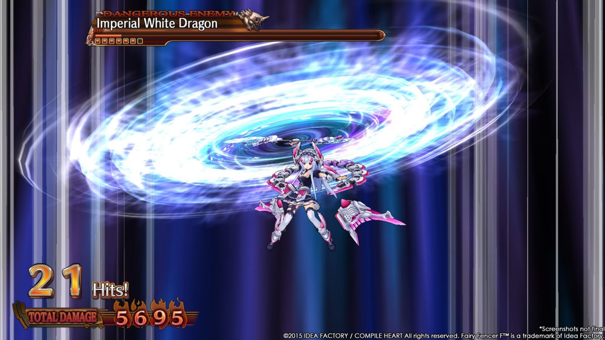 Fairy Fencer F: Surpass Your Limits Set Screenshot (Steam)