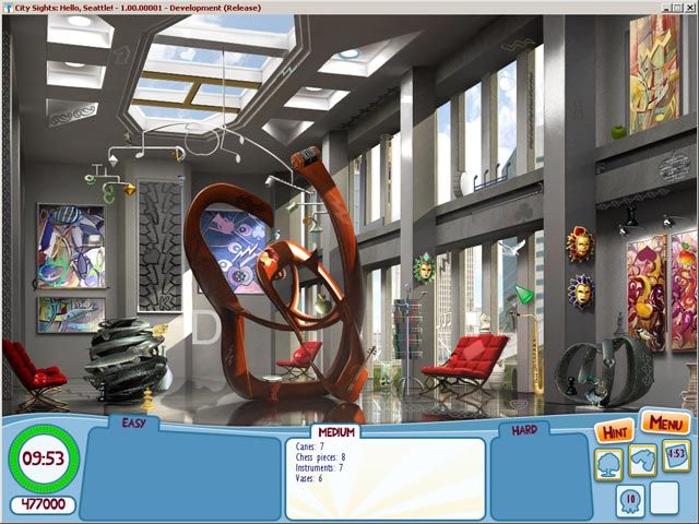 City Sights: Hello, Seattle! Screenshot (Big Fish Games Product page): screen3