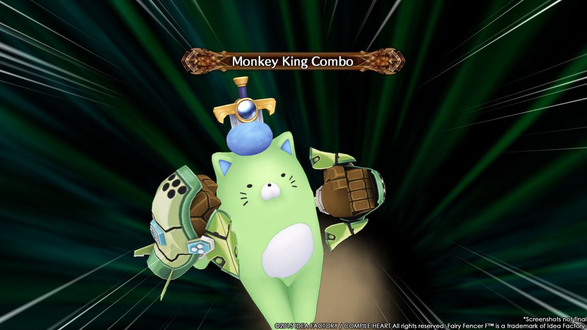 Fairy Fencer F: Weapon Change Accessory Set Screenshot (Steam)