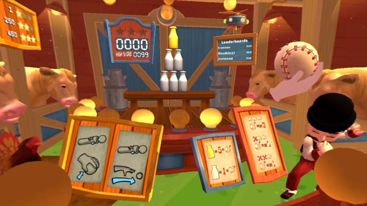 Carnival Games VR Screenshot (PlayStation.com)