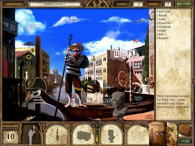 Curse of the Pharaoh: Napoleon's Secret Screenshot (Big Fish Games Product page): screen1