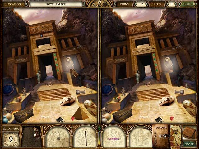 Curse of the Pharaoh: Napoleon's Secret Screenshot (Big Fish Games Product page): screen2