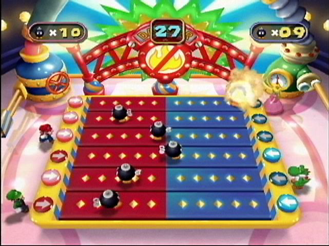 Mario Party 4 Screenshot (Nintendo Gamers Summit 2002 Press Kit): bomb board