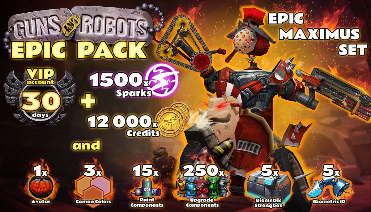 Guns and Robots: Epic Pack Screenshot (Steam)