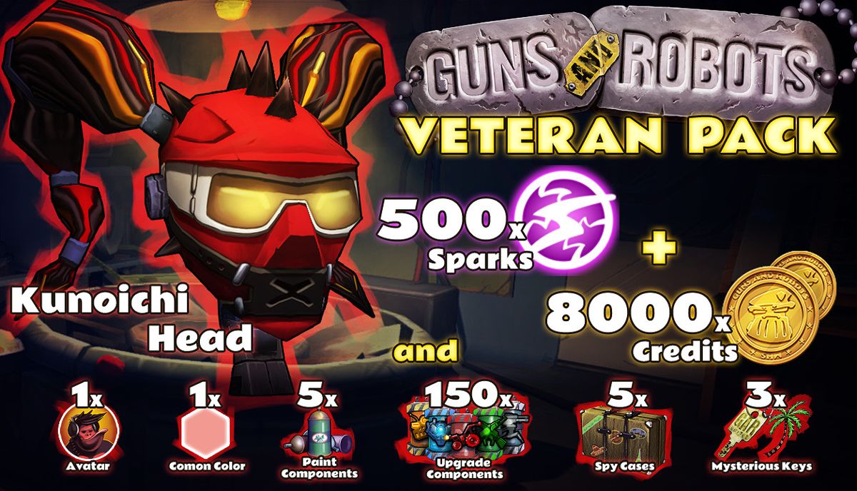 Guns and Robots: Veteran Pack Screenshot (Steam)