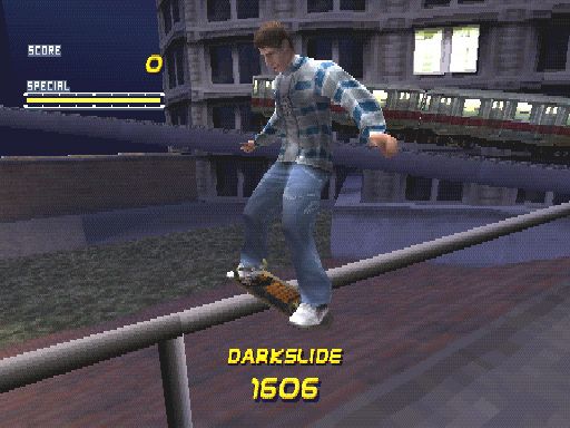 Tony Hawk's Pro Skater 2 Screenshot (Neversoft.com, 2000): Rodney grinding