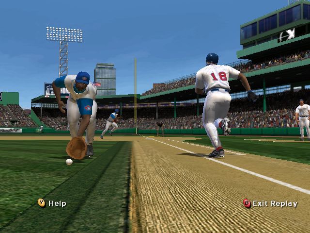 World Series Baseball Screenshot (Sega E3 2002 Press Kit): Fielding