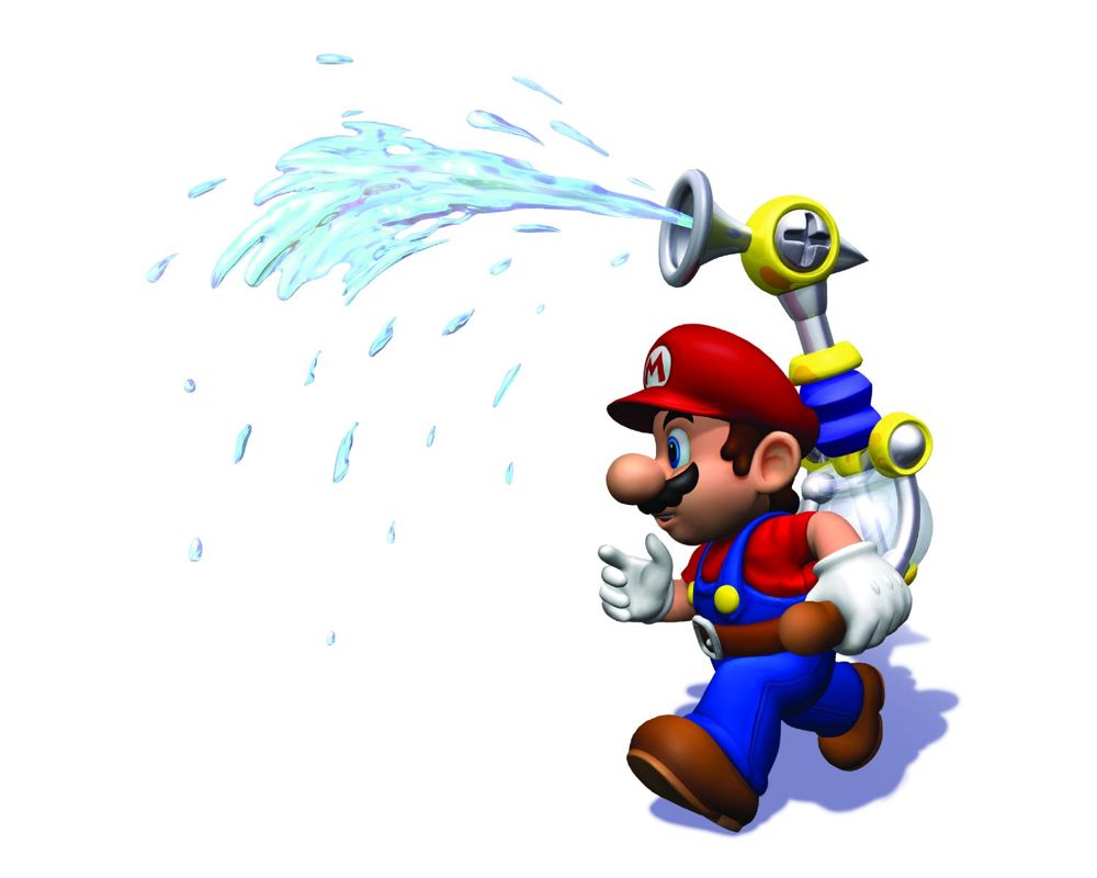 Super Mario Sunshine Concept Art (Nintendo Gamers Summit 2002 Press Kit): mario_01