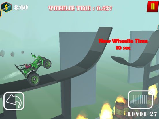 Tractor Wheelie Stunts Screenshot (iTunes Store)