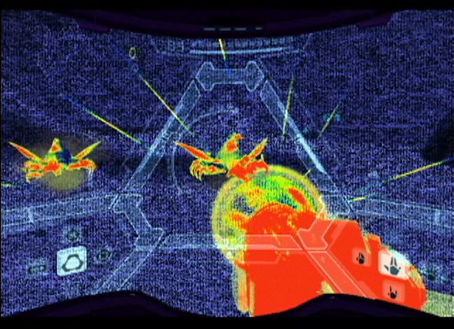 Metroid Prime Screenshot (Nintendo Gamers Summit 2002 Press Kit): thermal