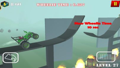 Tractor Wheelie Stunts Screenshot (iTunes Store)