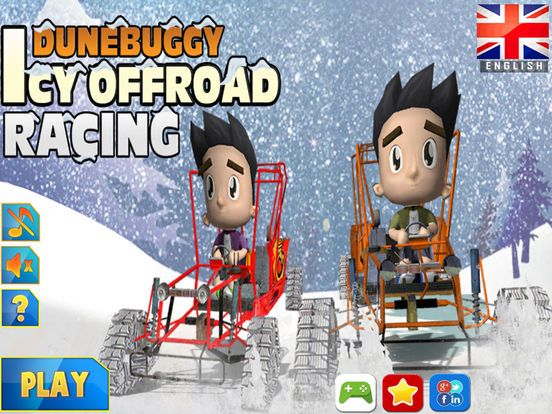 DuneBuggy Icy Offroad Racing Screenshot (iTunes Store)