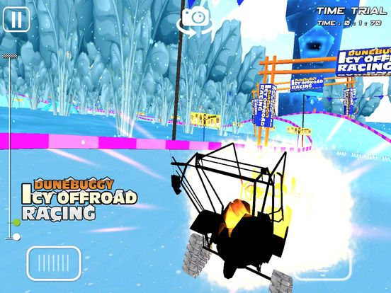 DuneBuggy Icy Offroad Racing Screenshot (iTunes Store)
