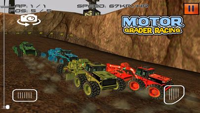 Motor Grader Racing Screenshot (iTunes Store)