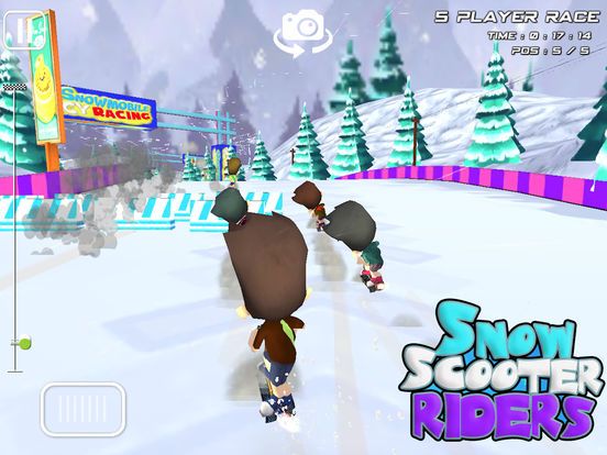 Snow Scooter Riders Screenshot (iTunes Store)
