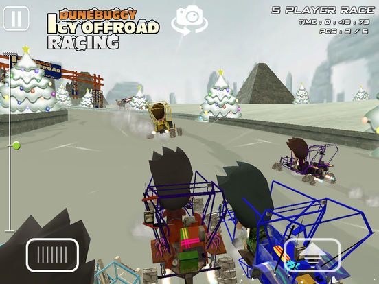 DuneBuggy Icy Offroad Racing Screenshot (iTunes Store)