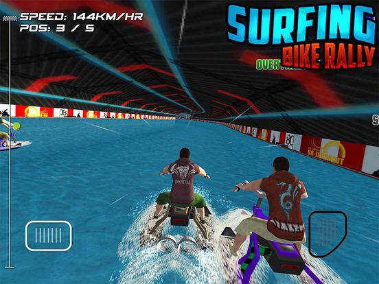 Surfing Bike Rally Screenshot (iTunes Store)