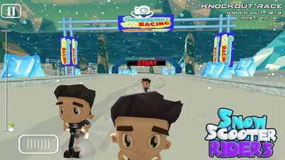 Snow Scooter Riders Screenshot (iTunes Store)