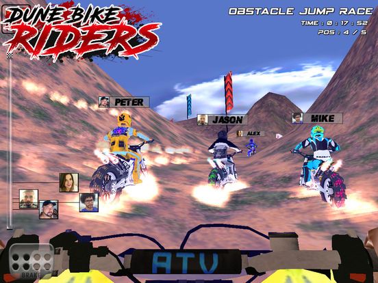 Dune Bike Riders Screenshot (iTunes Store)